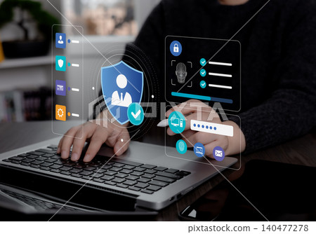 Identity Verification and Secure Access Management Concept Identity Verification and Secure Access Management Concept 140477278