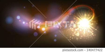 Bright star glowing effect Bright star glowing effect 140477422