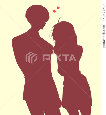 A man approaches a woman who is surprised (Office worker) A man approaches a woman who is surprised (Office worker) 140477698