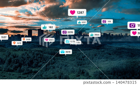 Cities and social media Cities and social media 140478315