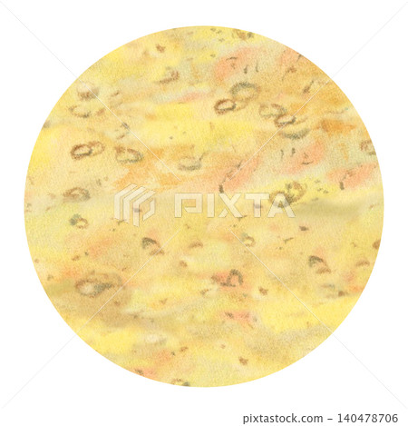 Round watercolor sand texture inspired by underwater coastal patterns. Bright hand painted template perfect for logos, labels, branding, social media templates and marine themed designs Round watercolor sand texture inspired by underwater coastal patterns. Bright hand painted template perfect for logos, labels, branding, social media templates and marine themed designs 140478706