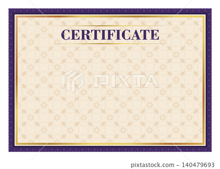 Certificate of achievements template for company. Multipurpose award certificate design in retro style elements Certificate of achievements template for company. Multipurpose award certificate design in retro style elements 140479693