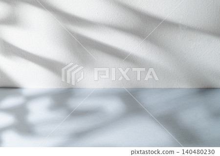 Window shadows cast on blue and white background. 140480230