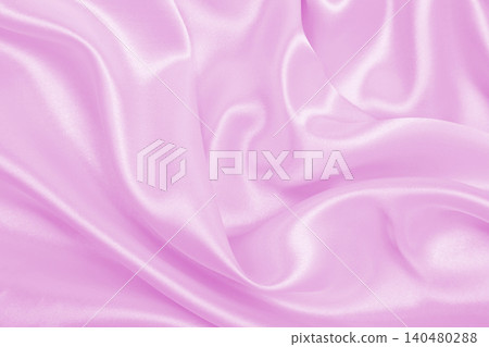 Smooth elegant pink silk or satin texture as wedding background. Luxurious background design Smooth elegant pink silk or satin texture as wedding background. Luxurious background design 140480288