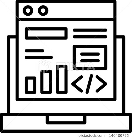 Code Deployment Modern Vector Icon Design Code Deployment Modern Vector Icon Design 140480755