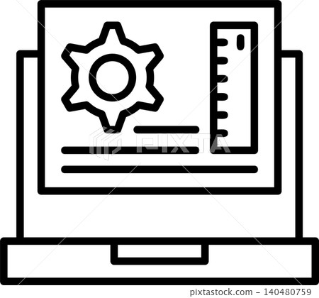 App Development Modern Vector Icon Design 140480759