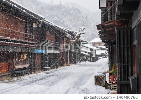 Tsumago-juku (winter) Tsumago-juku (winter) 140480766