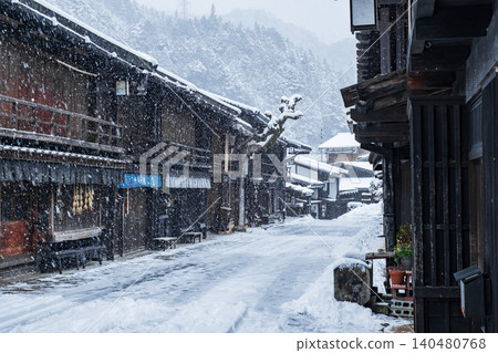 Tsumago-juku (winter) Tsumago-juku (winter) 140480768