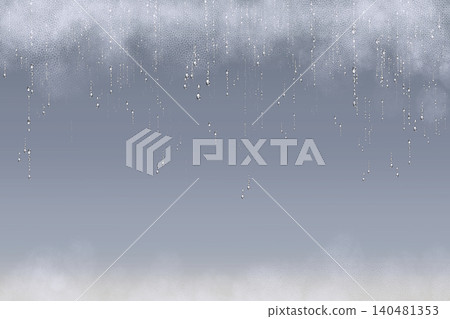 A fantastical background with transparent raindrops; includes text space for rain image material. A fantastical background with transparent raindrops; includes text space for rain image material. 140481353