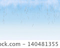 A fantastical background with transparent raindrops; includes text space for rain image material. 140481355