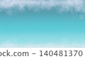 A fantastical background with transparent raindrops; includes text space for rain image material. 140481370