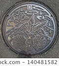 Aomori, Hirauchi, Designer Manhole Cover 140481582