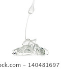 Transparent cosmetic gel 140481697