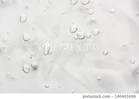 Transparent cosmetic gel Transparent cosmetic gel 140481699