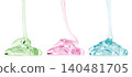 Transparent cosmetic gel 140481705