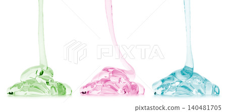 Transparent cosmetic gel Transparent cosmetic gel 140481705