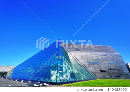 Pyramid of Moerenuma Park's glass Pyramid of Moerenuma Park's glass 140482063