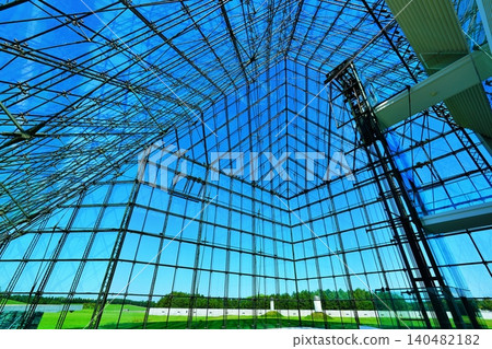 Pyramid of Moerenuma Park's glass Pyramid of Moerenuma Park's glass 140482182