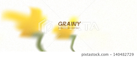 Soft yellow flower with grainy blur and delicate floral gradient. Gentle gradation background in pastel haze for cosmetic fragrance beauty card. Romantic vector flowers and dreamy grain texture effect Soft yellow flower with grainy blur and delicate floral gradient. Gentle gradation background in pastel haze for cosmetic fragrance beauty card. Romantic vector flowers and dreamy grain texture effect 140482729