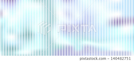 Ribbed gradient with fractal gradation in pale blue and lilac bg. Soft glass wall with ribbed pattern and gentle light. Vector tech presentation abstract gradient background for wallpaper or promo bg Ribbed gradient with fractal gradation in pale blue and lilac bg. Soft glass wall with ribbed pattern and gentle light. Vector tech presentation abstract gradient background for wallpaper or promo bg 140482751