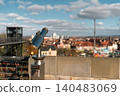 Erfurt, Germany - March 27, 2026. Viewing Telescope Over Erfurt Cityscape 140483069