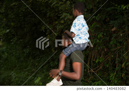 a young family in the countryside. a young family in the countryside. 140483082