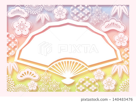Japanese pattern background Japanese pattern background 140483476