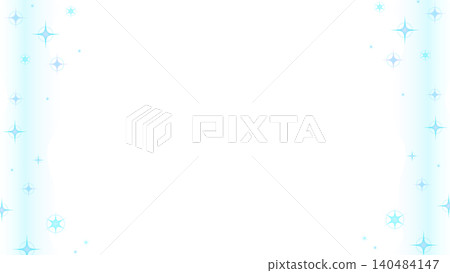 Glittery background illustration, simple sparkling design, blue. 140484147