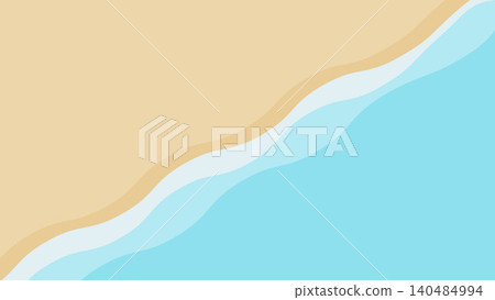 夏季海灘背景 夏季海灘背景 140484994