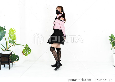 Woman in idol costume Woman in idol costume 140485048