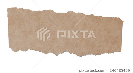 Recycled Paper Texture Torn Craft Paper Brown Eco Background Isolated Element Recycled Paper Texture Torn Craft Paper Brown Eco Background Isolated Element 140485499