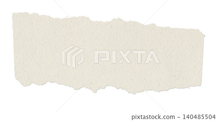 Scrapbook White Paper Element Torn Ripped Paper Isolated Collage Background Piece 140485504
