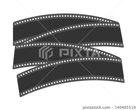 Movie negative film illustration Movie negative film illustration 140485519