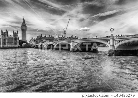Westminster Bridge, Big Ben and the Parliament, London, England, UK Westminster Bridge, Big Ben and the Parliament, London, England, UK 140486279