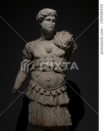 a historical statue from Roman times a historical statue from Roman times 140486458