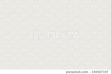 無縫日式和紙圖案。白色。交錯梅花圖案。 無縫日式和紙圖案。白色。交錯梅花圖案。 140487197