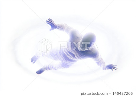 Energy vortex symbolizes the transition from physical being to spiritual essence Energy vortex symbolizes the transition from physical being to spiritual essence 140487266