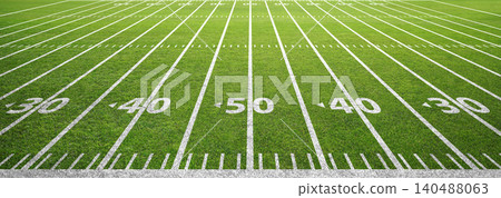 American football stadium field American football stadium field 140488063