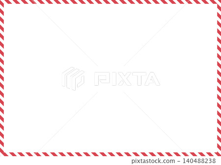 Thin frame with diagonal stripes, red, with copy space. Thin frame with diagonal stripes, red, with copy space. 140488238