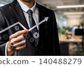 Business growth in action 140488279