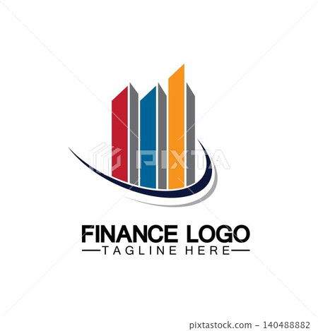 Business finance and Marketing logo Vector illustration design Business finance and Marketing logo Vector illustration design 140488882