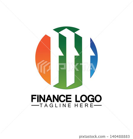 Business finance and Marketing logo Vector illustration design Business finance and Marketing logo Vector illustration design 140488883