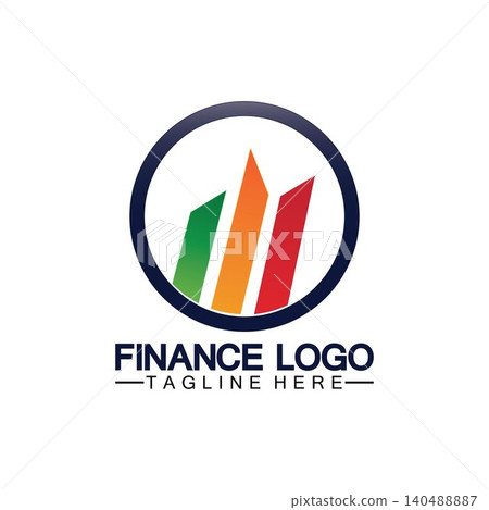 Business finance and Marketing logo Vector illustration  design 140488887