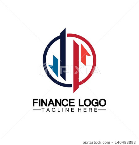 Business finance and Marketing logo Vector illustration design Business finance and Marketing logo Vector illustration design 140488898