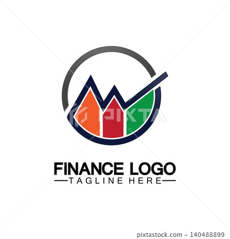 Business finance and Marketing logo Vector illustration  design 140488899