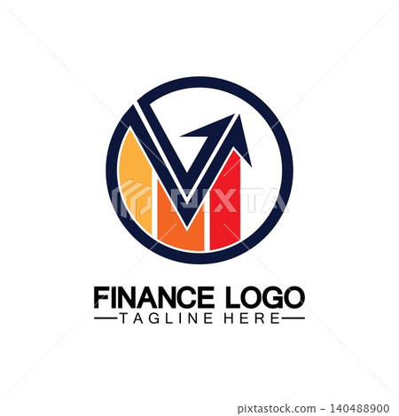 Business finance and Marketing logo Vector illustration design Business finance and Marketing logo Vector illustration design 140488900