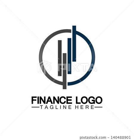 Business finance and Marketing logo Vector illustration design Business finance and Marketing logo Vector illustration design 140488901