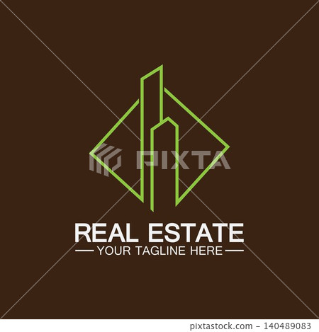 Real Estate Business Logo vector illustration design 140489083