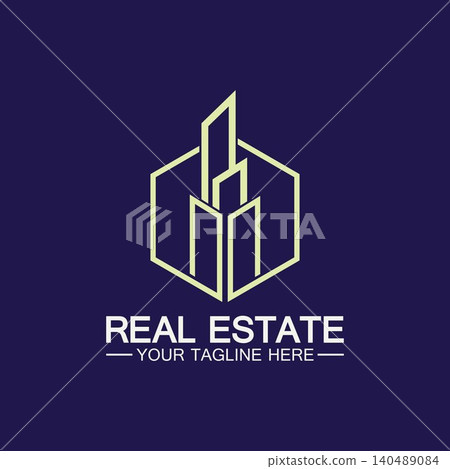 Real Estate Business Logo vector illustration design 140489084