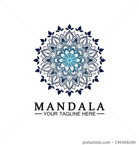 Circle pattern petal Flower Mandala Vector logo template illustration. Colorful template for spiritual retreat or yoga studio,Ornamental business cards,vintage luxury, ornamental decoration Circle pattern petal Flower Mandala Vector logo template illustration. Colorful template for spiritual retreat or yoga studio,Ornamental business cards,vintage luxury, ornamental decoration 140489290